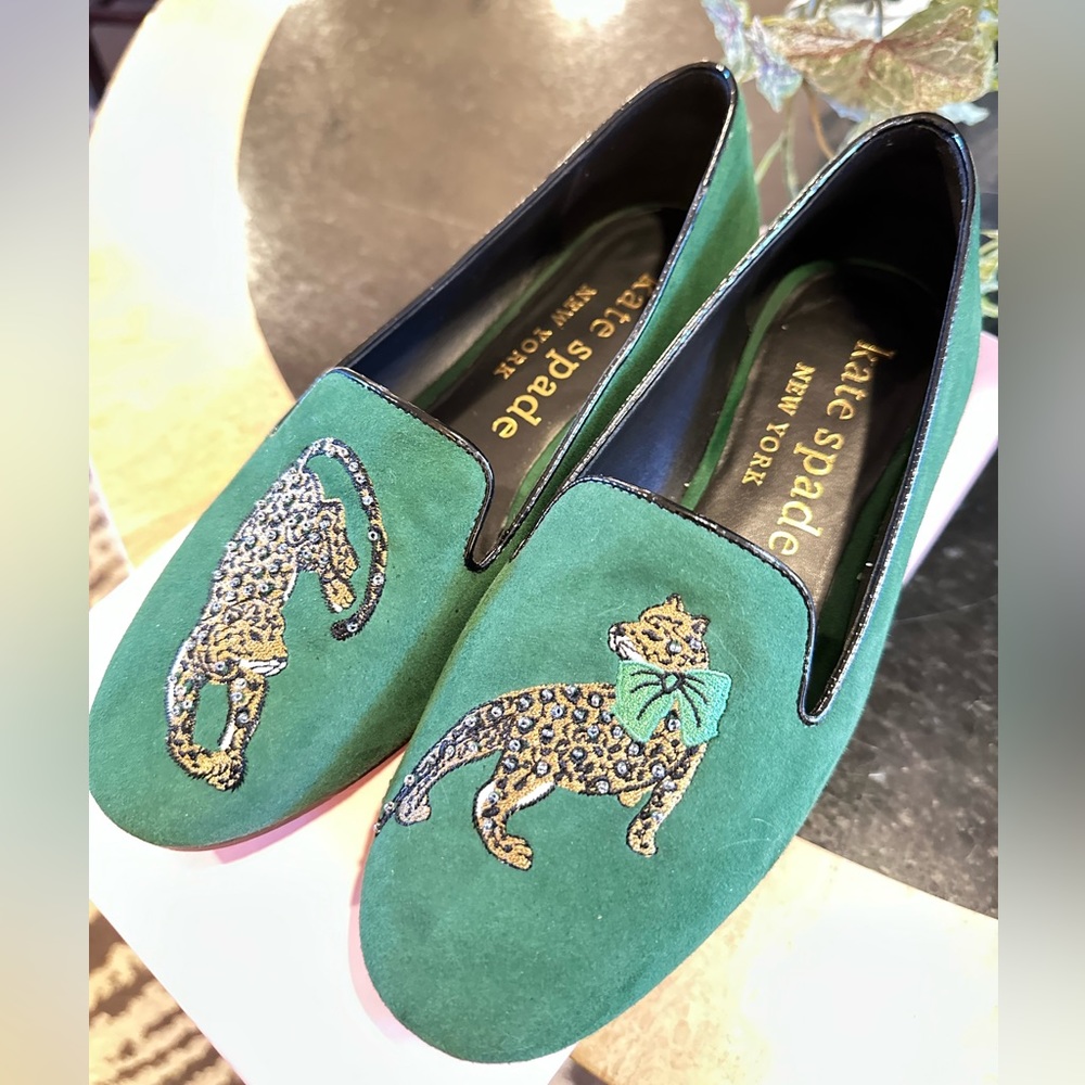 KATE SPADE LOUNGE LEOPARD SIZE 9B